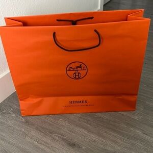 HERMES Extra Large Shopping/Gift Bag